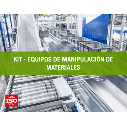 KIT - EQUIPOS DE MANIPULACIÓN DE MATERIALES (137 NORMAS ISO)