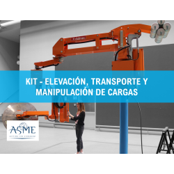 KIT - ELEVACIÓN, TRANSPORTE Y MANIPULACIÓN DE CARGAS (NORMAS ASME)