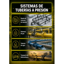KIT - SISTEMAS DE TUBERÍAS Y PLOMERIA (NORMAS ASME)
