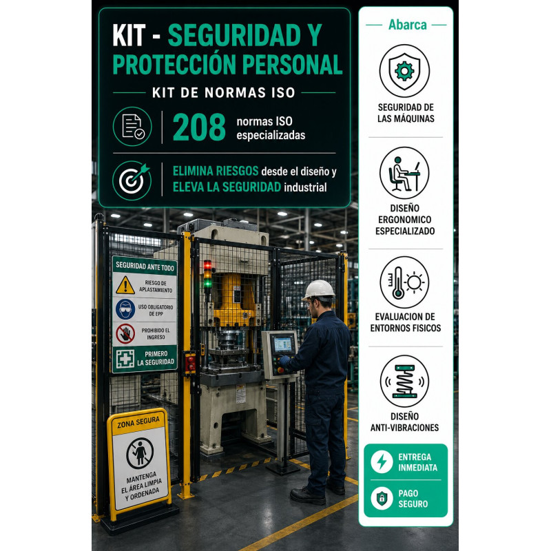 KIT - SEGURIDAD Y PROTECCIÓN PERSONAL (NORMAS ISO)