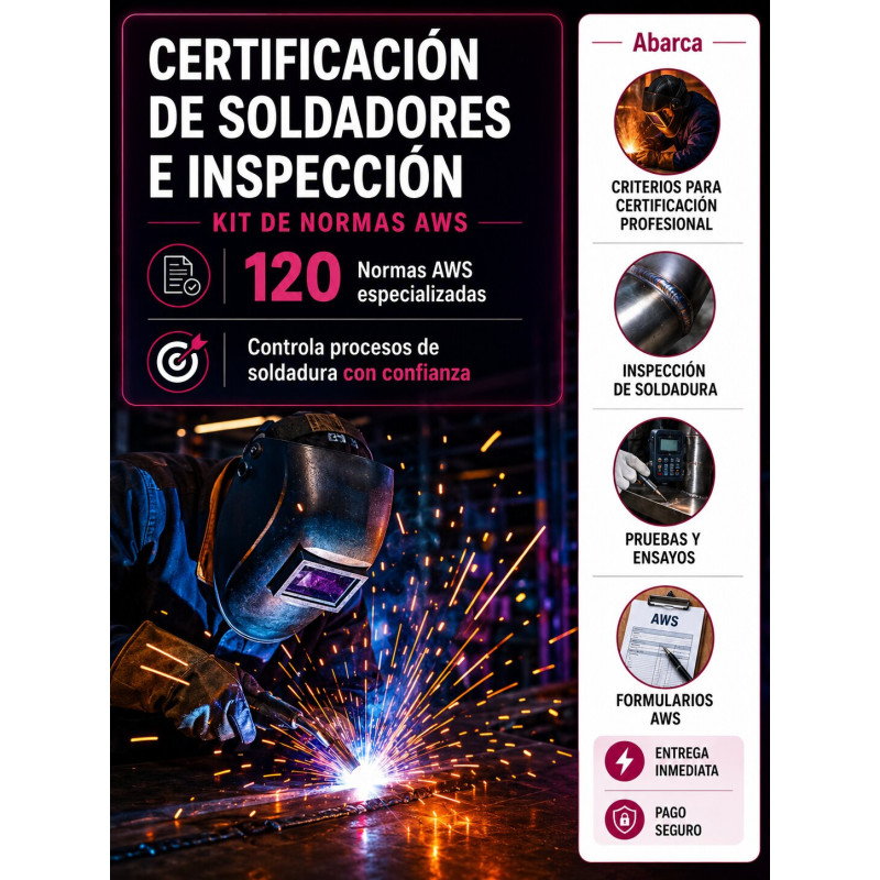 KIT – WELDING AND WELDER INSPECTION AND CERTIFICATION