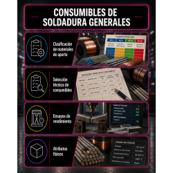 KIT - CONSUMIBLES DE SOLDADURA (NORMAS AWS)