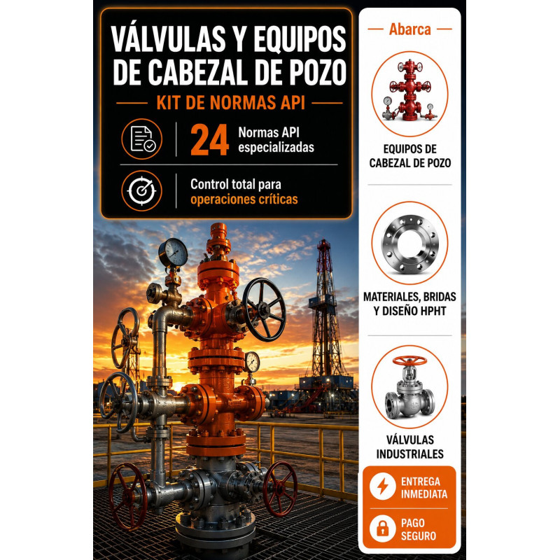 KIT – VÁLVULAS Y EQUIPOS DE CABEZAL DE POZO